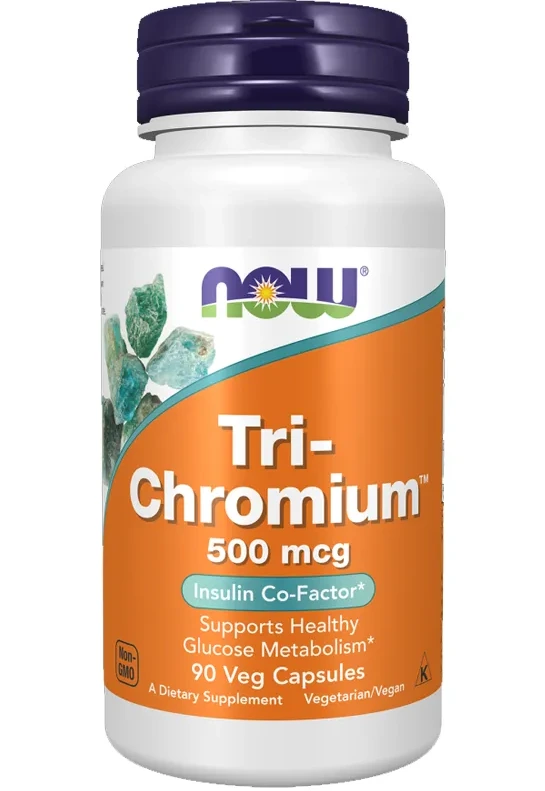 Tri-Chromium 500mcg with Cinnamon 90 Veg Capsules
